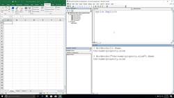 Excel VBA Programming The Complete Guide - The Name Property on Workbook and Worksheet Objects Instructional Video
