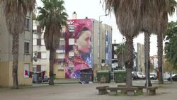VOICED : Street art transforms Quinta Do Mocho district in Lisbon News Clip