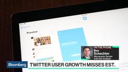 User Growth Is Key Problem for Twitter, Macquarie Analyst Schachter Says News Clip