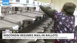 Wisconsin Resumes Mail-In Ballots After Green Party Challenge News Clip