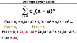 Taylor and Maclaurin Series Instructional Video