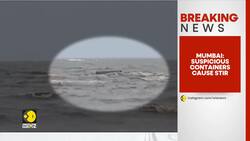 Three mysterious containers wash ashore on Palghar in Mumbai, probe launched News Clip