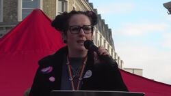 Jeremy Corbyn joins union leaders at London rally News Clip