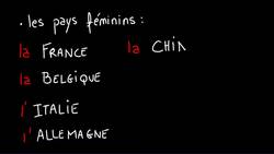 French articles and prepositions for countries and cities - French grammar 2 Instructional Video