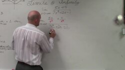 Learn how to evaluate a limit at infinity Instructional Video