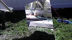 36" Fresnel Lens death ray (fail at boiling water) Instructional Video