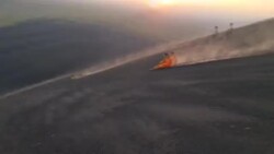 CLEAN : Boarding on an active volcano: Nicaragua's tourism boon News Clip