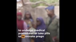 Nigerian military accused of running forced abortion programme News Clip