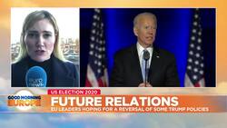 EU to 'intensify cooperation' with new US government, von der Leyen says News Clip