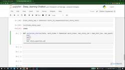 Chatbots for Beginners: A Complete Guide to Build Chatbots - Deep Learning-Based Chatbot Architecture and Development: Vectorize Stories Instructional Video