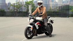 How to Walk a Motorcycle Instructional Video