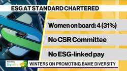 StanChart CEO Aims to Boost Board, Senior Management Diversity News Clip
