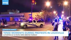 24 Arrested in Louisville After Second Night Of Protests News Clip