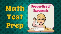 Using Properties of Exponents Instructional Video