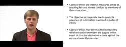 Corporate Governance and Ethics - Explained Instructional Video