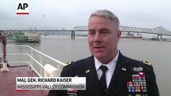 Midwest rains swell Mississippi River News Clip