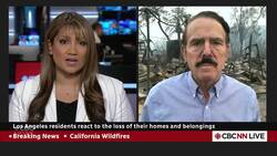 Fires continue to burn in LA News Clip