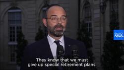French government to move forward with pension reform despite nationwide strike News Clip