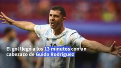 CLEAN : Argentina vence 1-0 a Uruguay en el clásico rioplatense News Clip