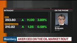 Expect High Volatility, Low Oil Prices For Next Few Years: Aker CEO News Clip