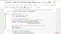 Advanced Computer Vision Projects 2.3: Finding Plate Characters Instructional Video