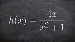 When a rational function has no vertical asymptotes Instructional Video
