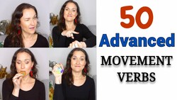 I Act Out 50 Advanced Movement Verbs | English Vocabulary (Action Verbs) Instructional Video