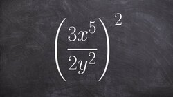 Learn to simplify the expression by applying three different rules of exponents Instructional Video