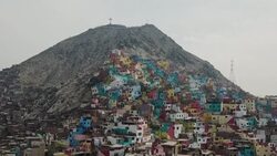CLEAN : Peru inaugurates its biggest mural painted in downtown Lima News Clip