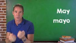 Intro Spanish Lesson: Months of the Year Instructional Video