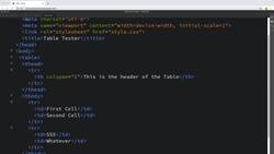 Modern Web Design with HTML5, CSS3, and JavaScript - HTML Tables Instructional Video