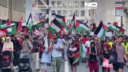 Protesters draw ‘red line’ in Brussels over Gaza war News Clip