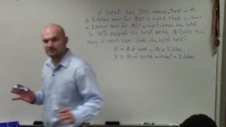 How to use a system of equations to solve a word problem Instructional Video