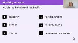 My friend: singular -er verbs Instructional Video