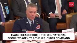 Democrats Decry As Trump ‘Fires’ NSA Director Amid Cyber Security Concerns; Timothy Haugh ‘Booted Out’ News Clip