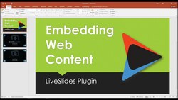 How to Embed Web Content into PowerPoint Instructional Video