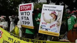CLEAN : Protests at WTO conference in Bali News Clip