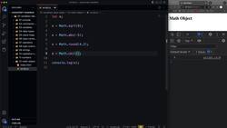 Modern JavaScript from the Beginning - Second Edition - The Math Object Instructional Video