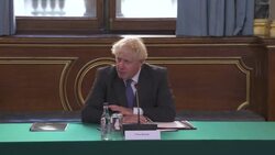 Boris Johnson speaking on criminal sentencing News Clip