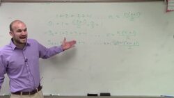 Learn how to use mathematical induction to prove a formula Instructional Video
