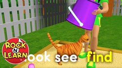 Sight Words: look • see • find Instructional Video