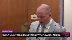 Derek Chauvin Expected to Survive Prison Stabbing News Clip