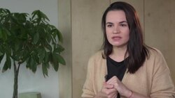 CLEAN : Belarus opposition leader wants Putin 'to participate' in mediation News Clip