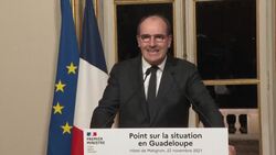 CLEAN : 'A body for dialogue' has been created in Guadeloupe, says French PM Castex News Clip