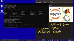 Matlab in Jupyter Lab Notebook Instructional Video