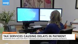 Report: Tax Prep Services Causing Delays For Stimulus Payments News Clip
