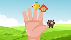 Animal Sounds Finger Family Song! Instructional Video