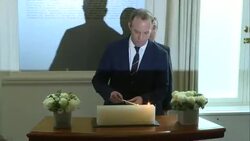 CLEAN : Moment of reflection before meeting of representatives of countries whose citizens died in Ukrainian plane downing News Clip