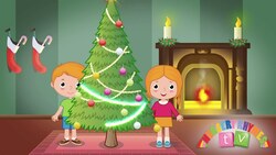 I'M A LITTLE CHRISTMAS TREE | Christmas Songs | Nursery Rhymes TV | English Songs For Kids Instructional Video