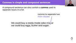 Comma rules in four sentence types Instructional Video
